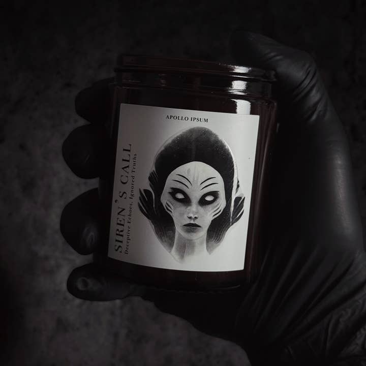 APOLLO IPSUM - Wholesale Jar/Filled Candle - Siren's Call5