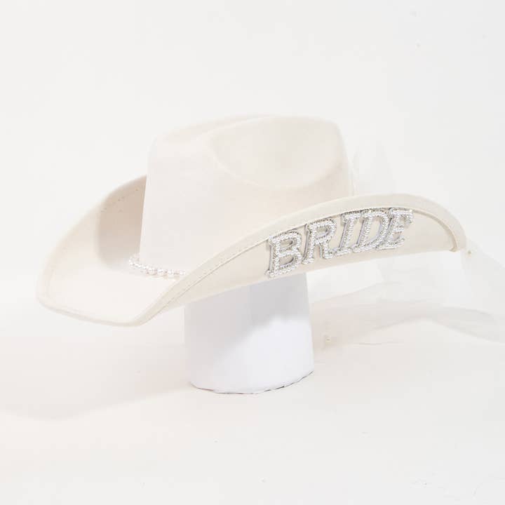IV Bride Veil cowboyhoed voor groothandel op Faire0
