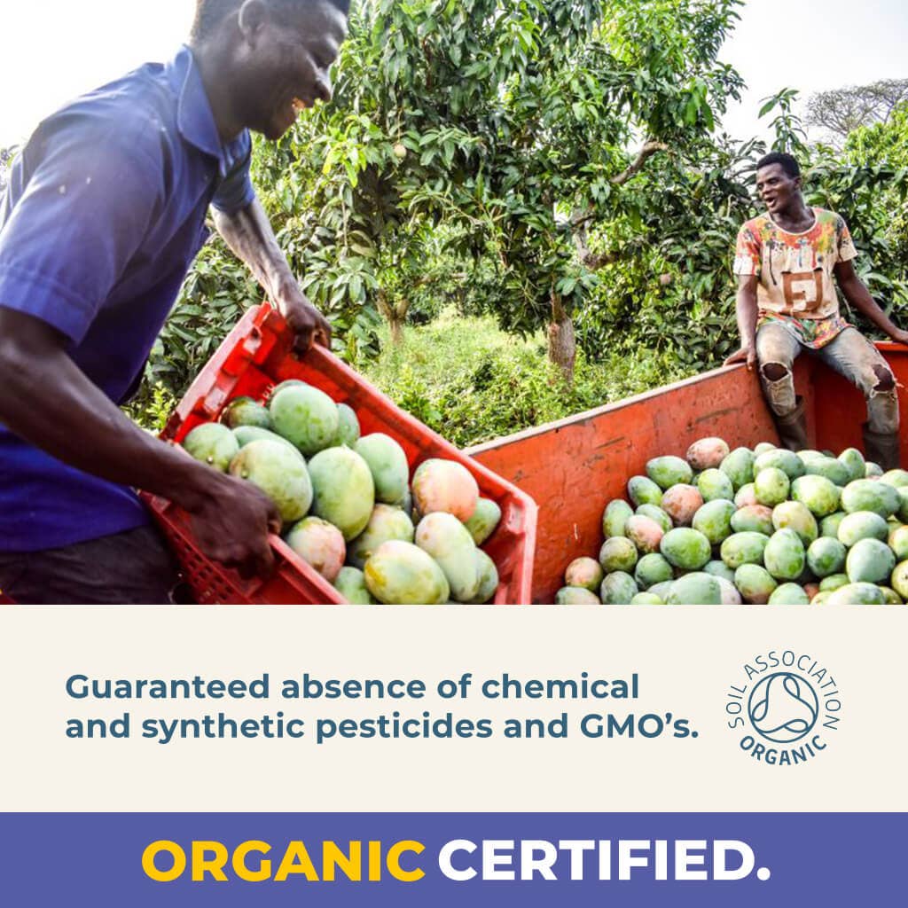 WALLAROO - Wholesale Dried/Dehydrated Fruit - Wallaroo Organic Dried Mango Slices 10x30g3