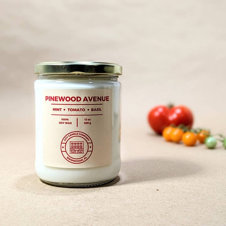 City Candle Company - Wholesale Jar/Filled Candle - PINEWOOD AVENUE