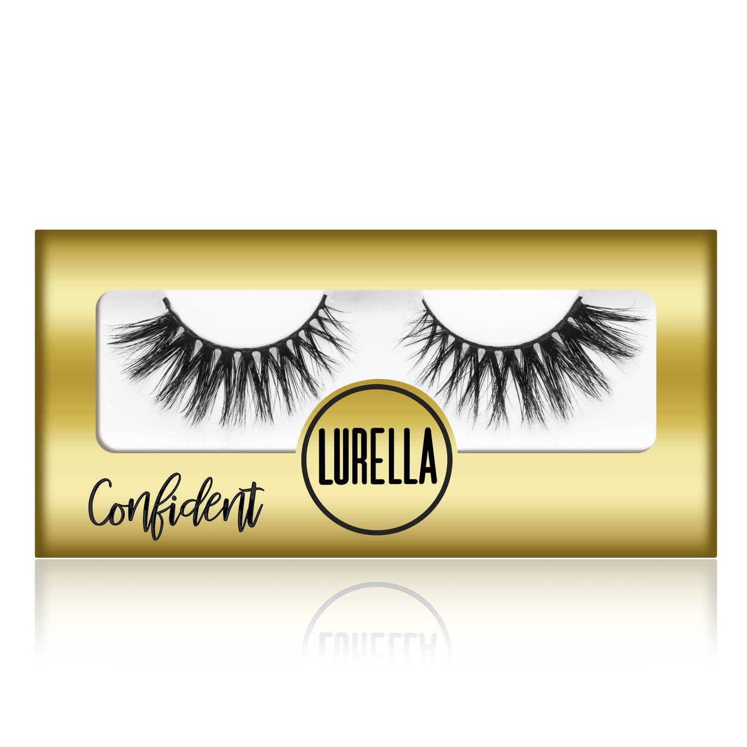 VIAI Beauty - Wholesale False/Fake Eyelashes - LURELLA 3D Mink Eyelashes - Confident0