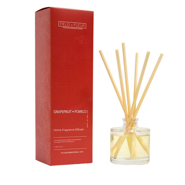 Grapefruit Pomelo Diffuser 4oz. Verp.6 voor wholesale door Hillhouse Naturals/Field+Fleur