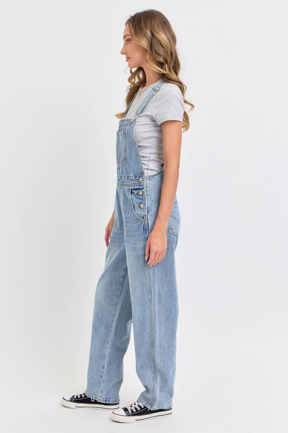 Sweet Lovely by Jen - Vente Salopette – femme - Salopette en denim intemporelle et essentielle19