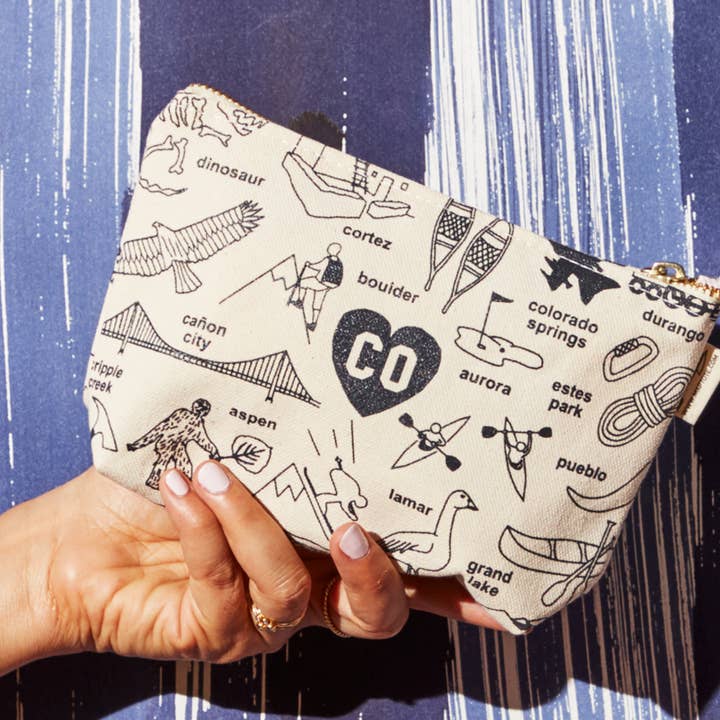 Maptote - Wholesale Pouch - Women's - Colorado Zipped Pouch9