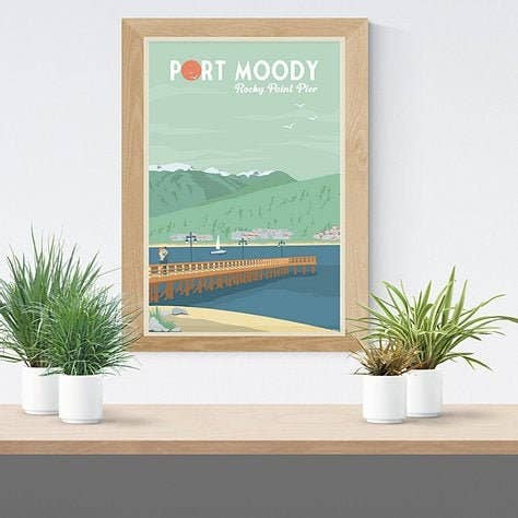 Port Moody Poster for wholesale by TripPoster