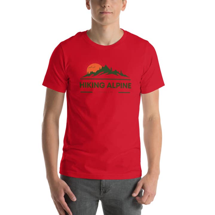 Hiking Alpine Peak T-Shirt for wholesale by Hiking Alpine