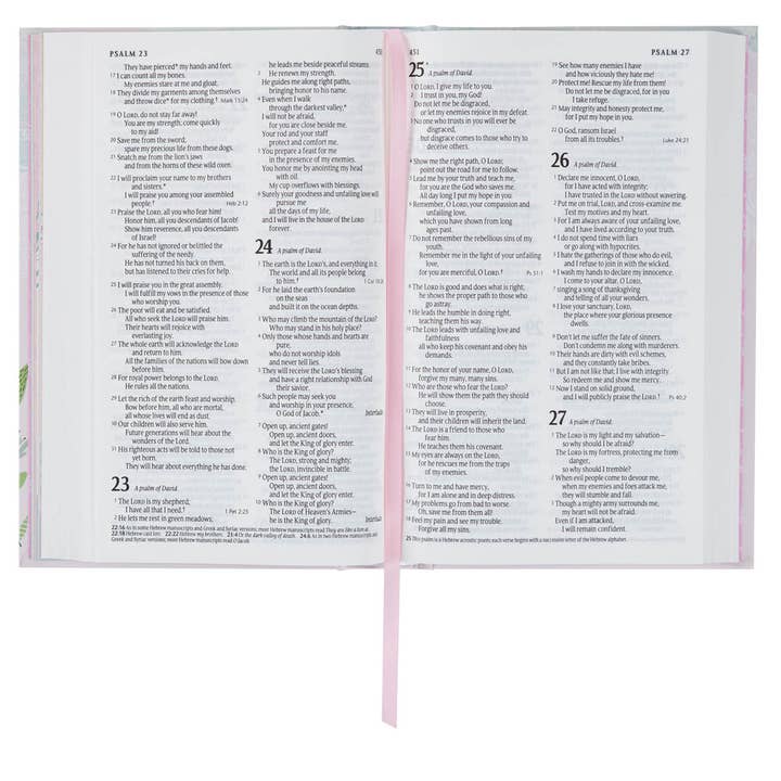 Christian Art Gifts - Wholesale Religion Book - Bible NLT Infant Hardcover, Pink2
