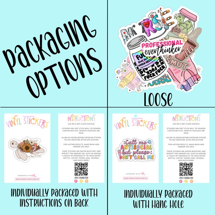 Moonlit Creations - Wholesale Phone & Laptop Stickers - Don’t be a cuntcake, funny sarcastic vinyl sticker, humorous1