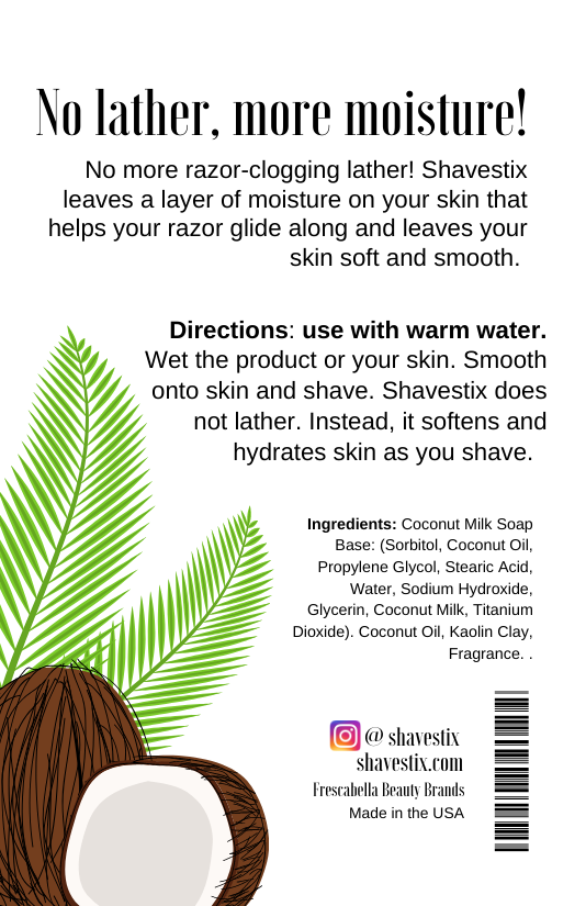 Shavestix. – Großhandel Rasiercreme – Shavestix. Luxuriöse Rasierbalsam Kokosnusscreme2