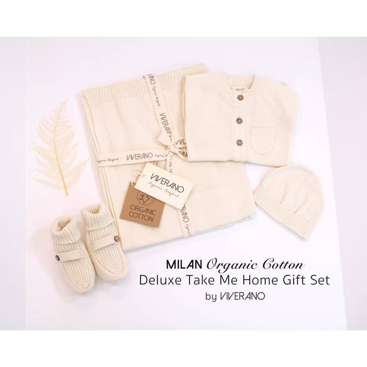 Viverano Organics – Großhandel Strampler – Baby – Milan Sweater Baby-Overall mit Strickknopf (Bio-Baumwolle)10