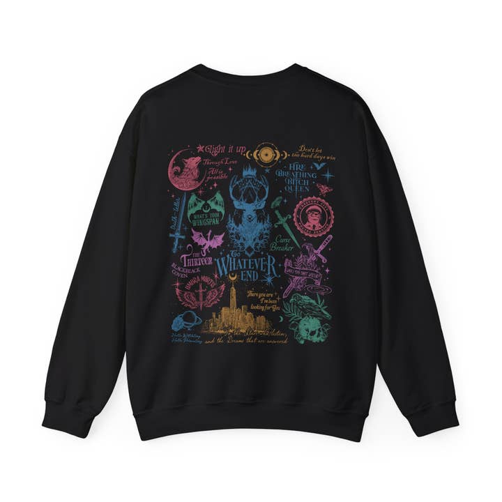 MagicMerchEmporium - Wholesale Graphic Sweatshirt - Unisex - SJM Worlds Collide Sweatshirt6