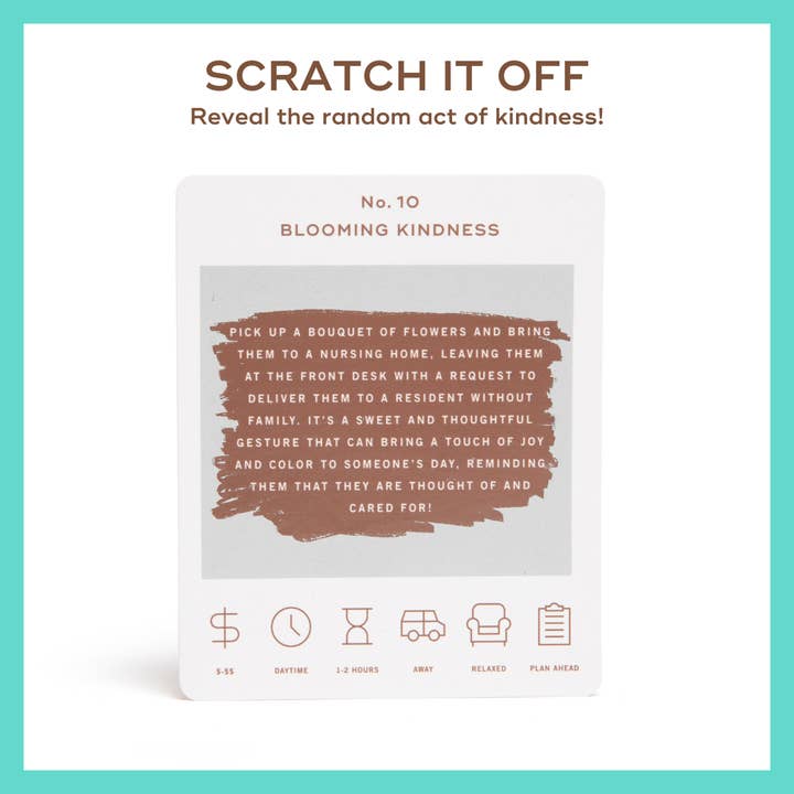 Reach International Outfitters - Wholesale Card Game - Kindness Bucket List6