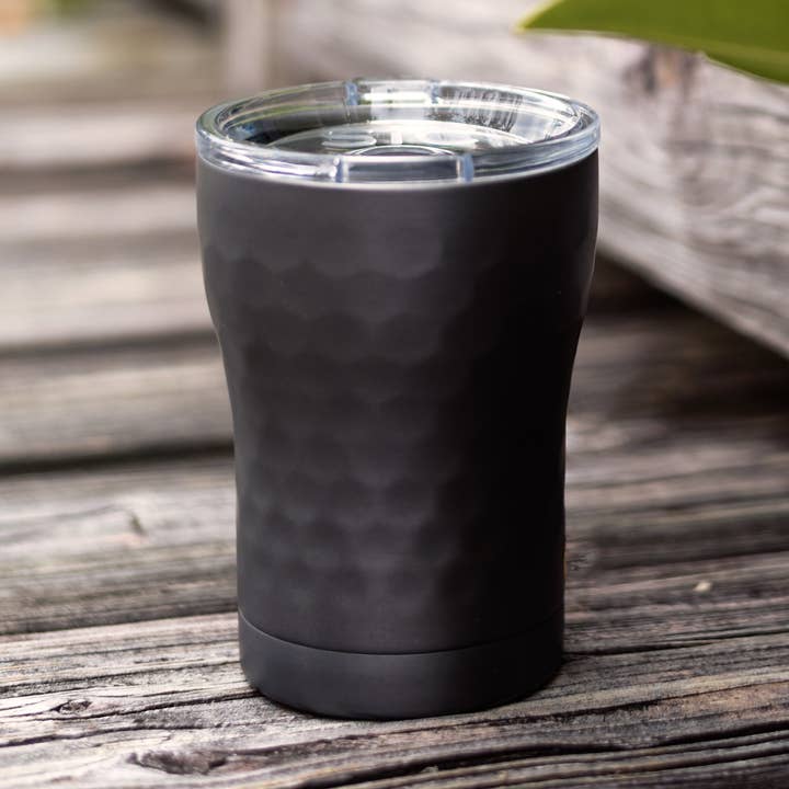 Gobelet SIC 12 oz | Métal martelé gunmetal pour la vente par SIC Cups