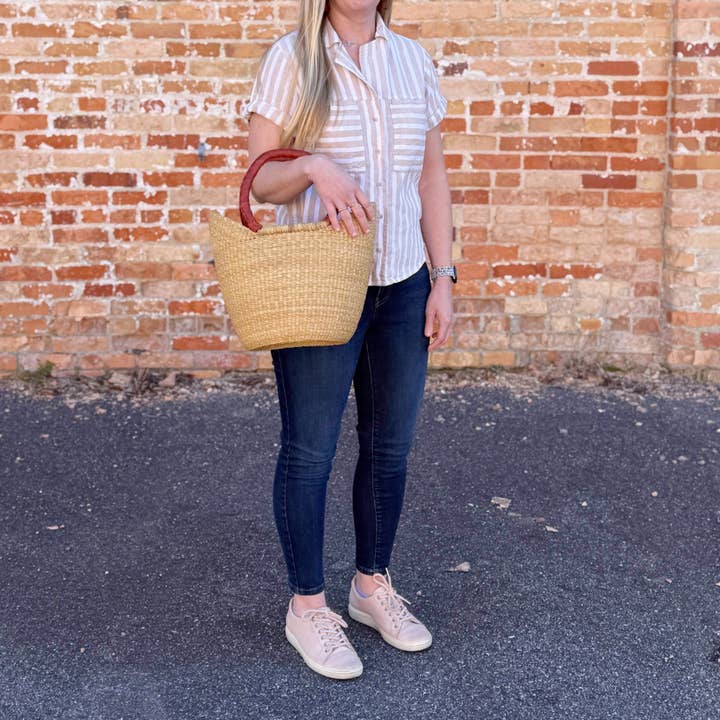 Amsha – Engroshandel Tote bag - Dame – Lille Markedstaske: Kumasi