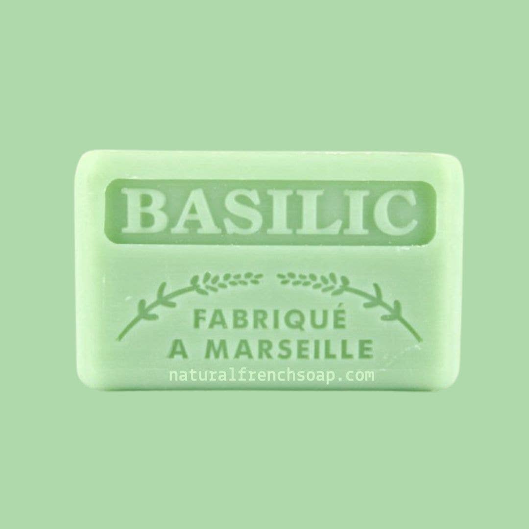 French Soap Wholesale – Großhandel Feste Seife – 125g Basilikum Großhandel Französische Seife