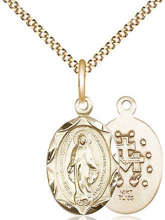 14kt Gold Filled Miraculous Pendant for wholesale by Tony’s Jewelry