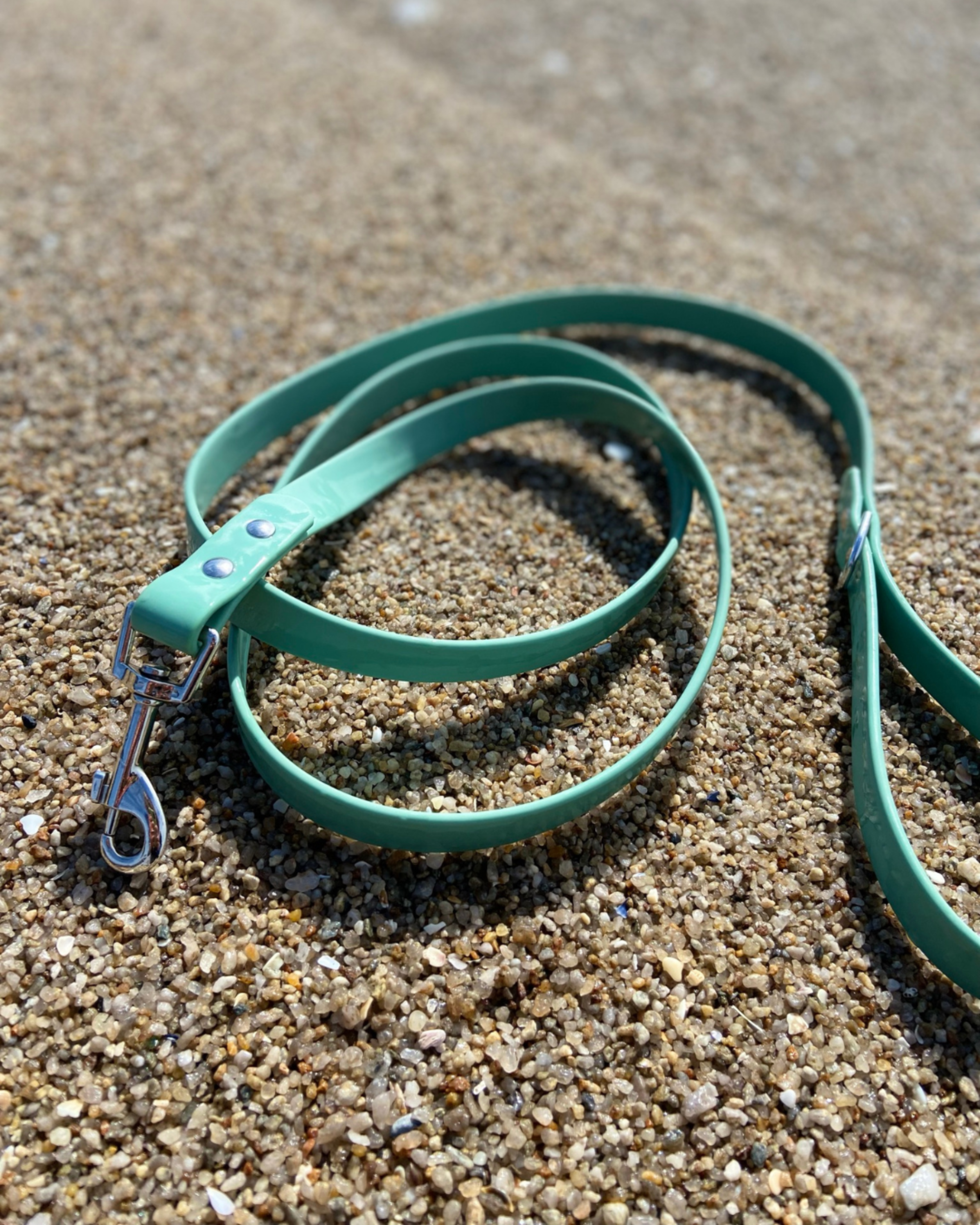 Ploouf Dogs - Wholesale Pet Leash - Dog - Lagoon green “soft touch” leash4