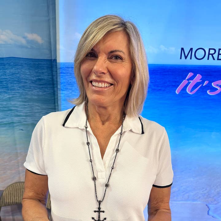 Replica of Capt Sandy’s Black Anchor Pendant for wholesale by Nau-T-Girl Jewelry