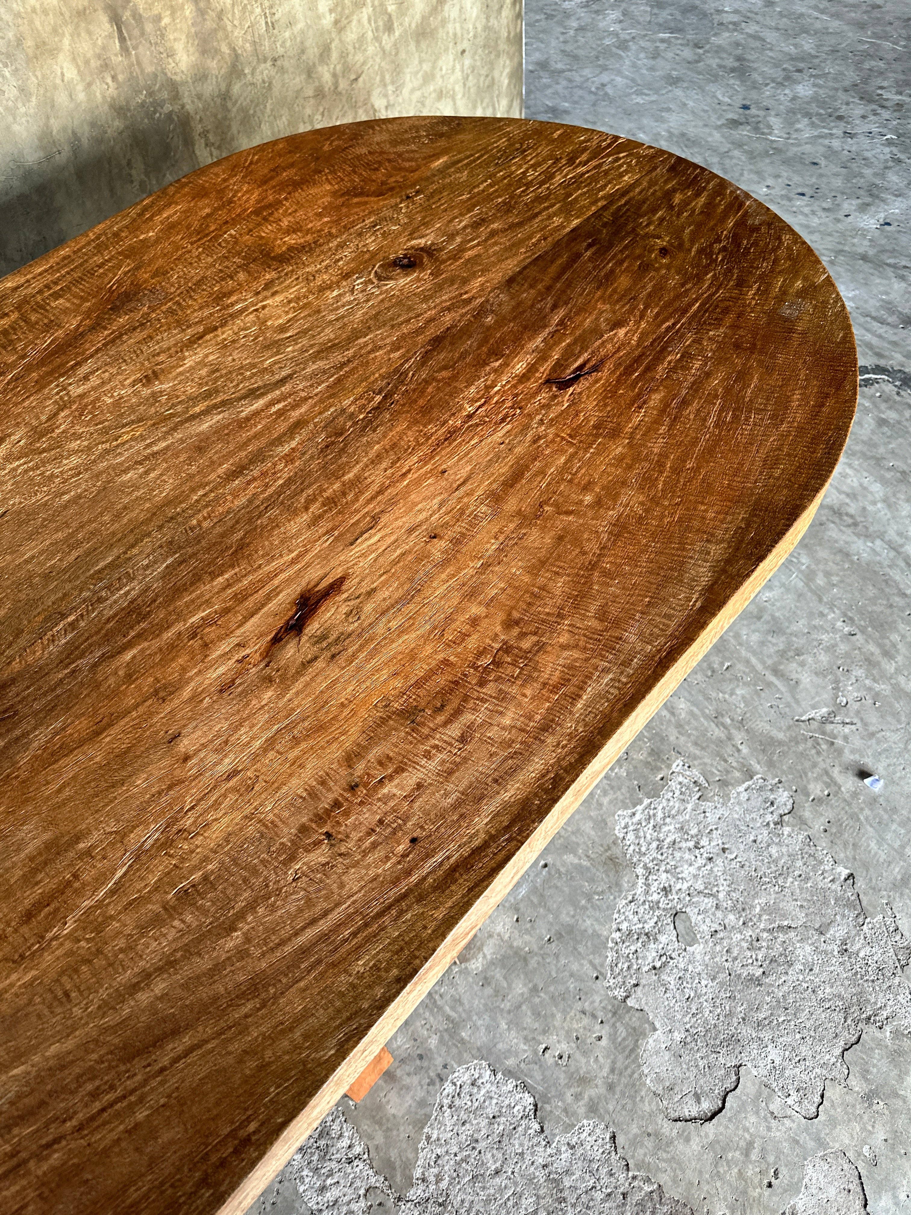 Office Objets - Wholesale Coffee Table - Massive mango wood table 2m10x1m95