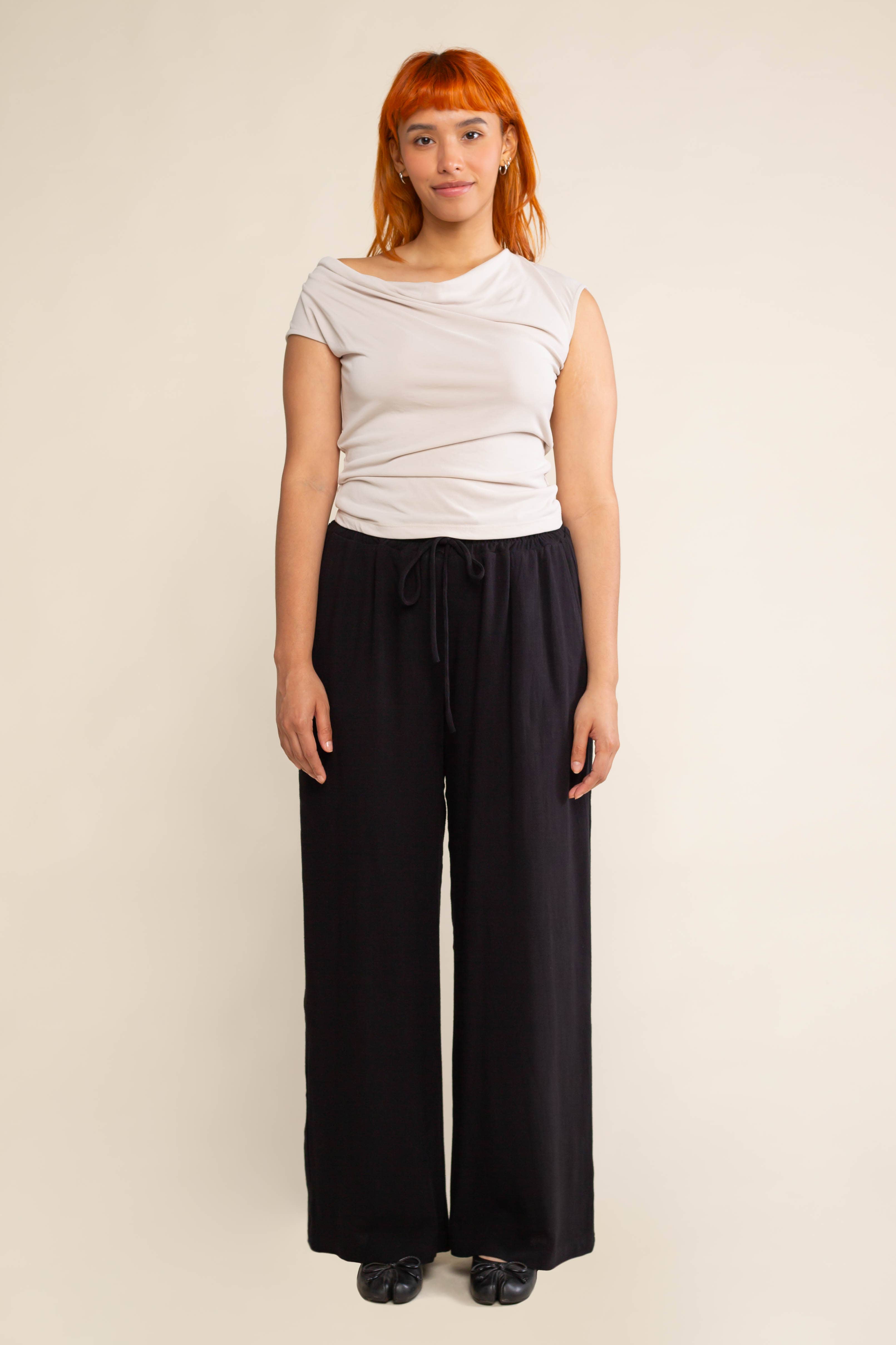 NLT - Wholesale Pants - Women's - Cove Linen Pant | Wide Leg Full Length12