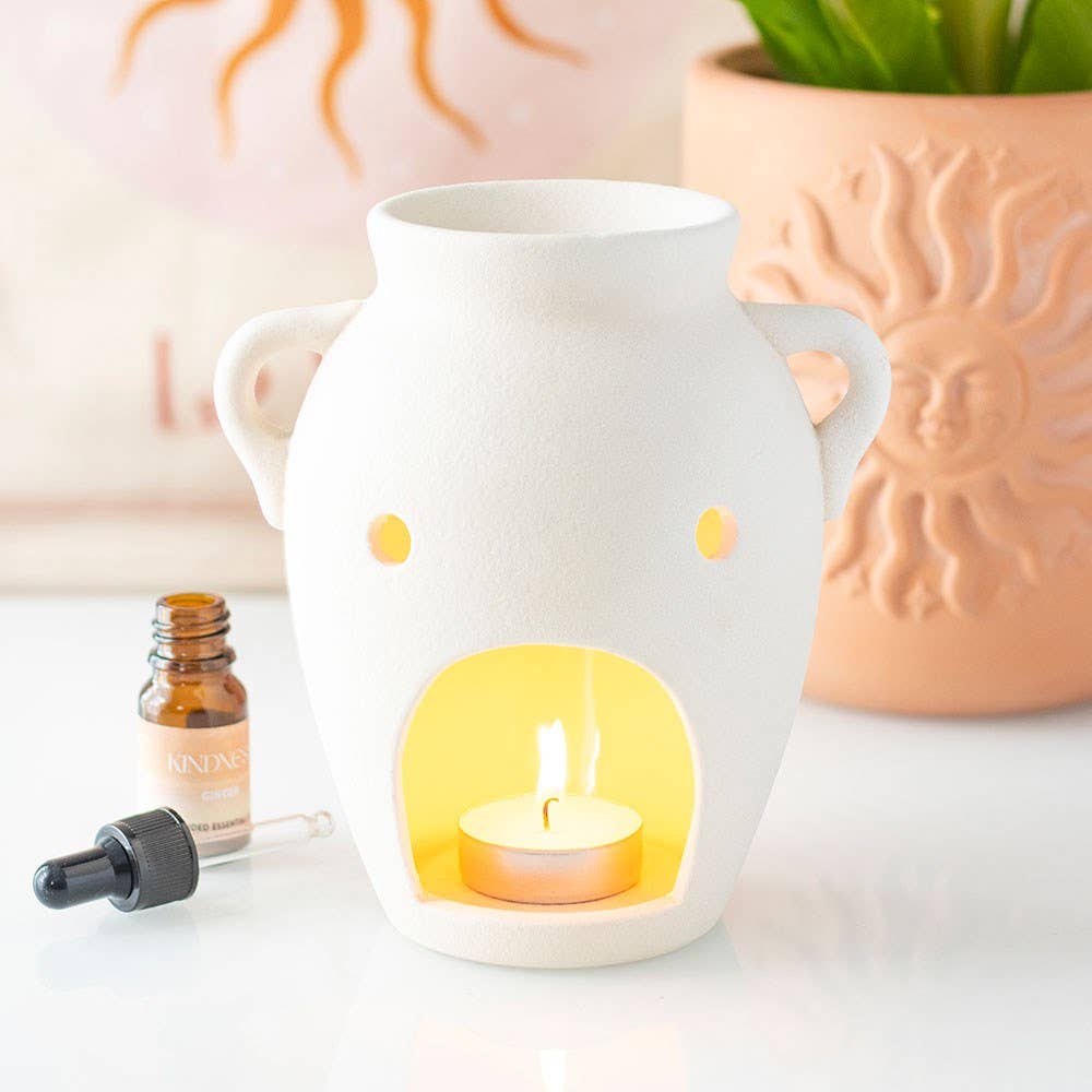 Vase Shaped Oil Burner and Wax Warmer for wholesale by Something Different Wholesale