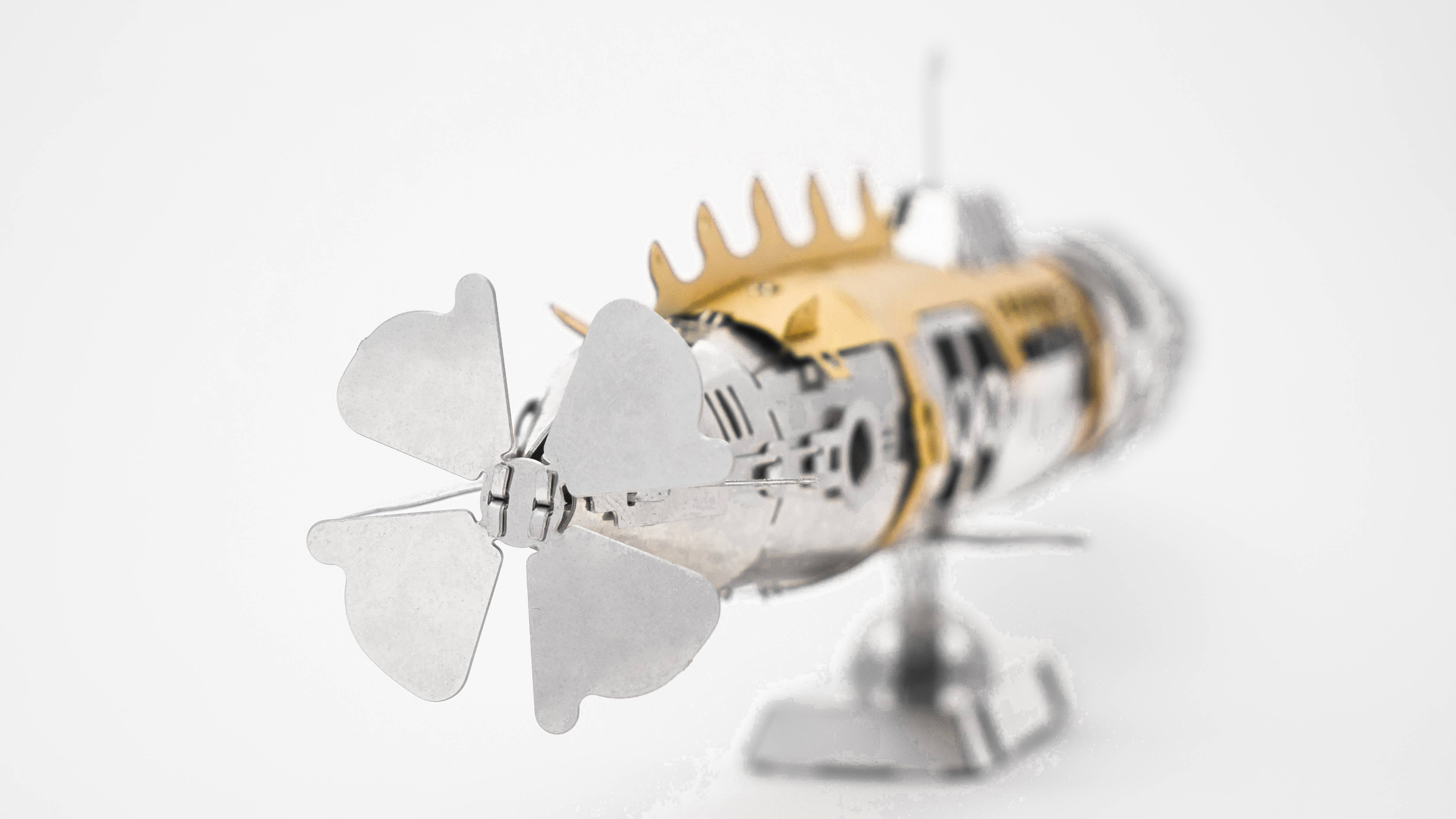 METAL-TIME INC. – Kit de artesanato DIY por atacado – Modelo DIY do Elusive Nautilus Submarine de Júlio Verne8