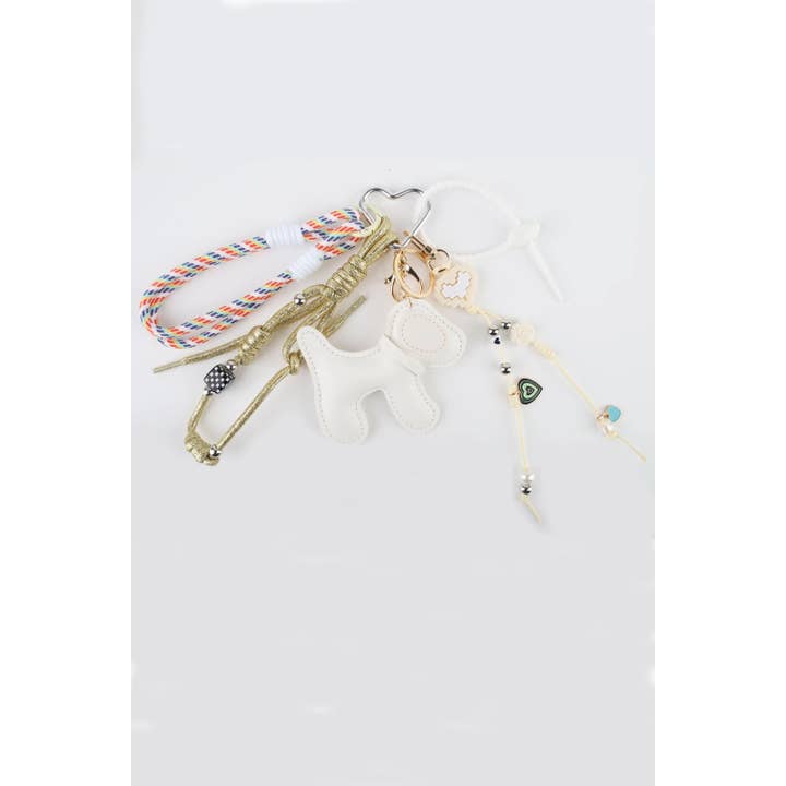 PHANIE MODE - Wholesale Keychain - Women's - Fancy Keychain Grigri Dog P-0481