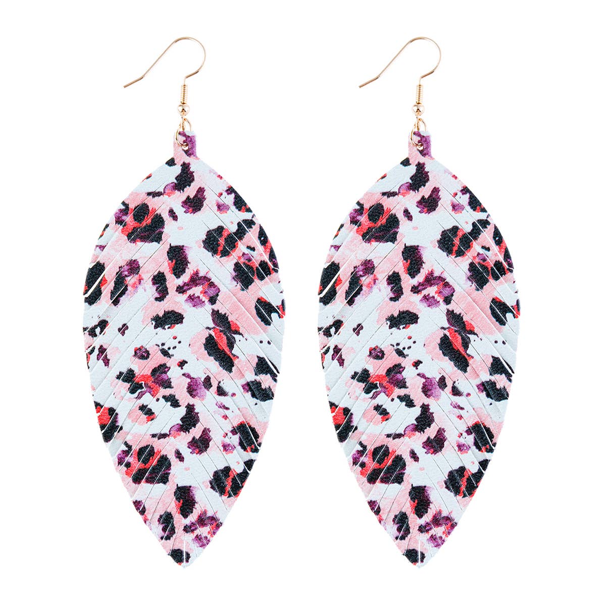 MYS Wholesale Inc - Wholesale Dangle Earrings - Vibrant Leather Drop Earrings3