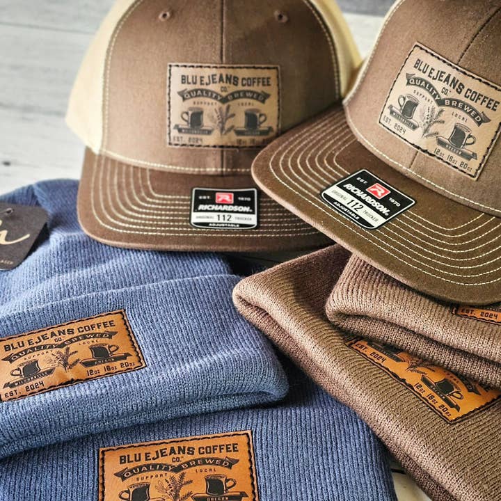 Mad River - Wholesale Trucker Hat - Unisex - Richardson112 Trucker Hat Custom Rectangle Leatherette Patch6