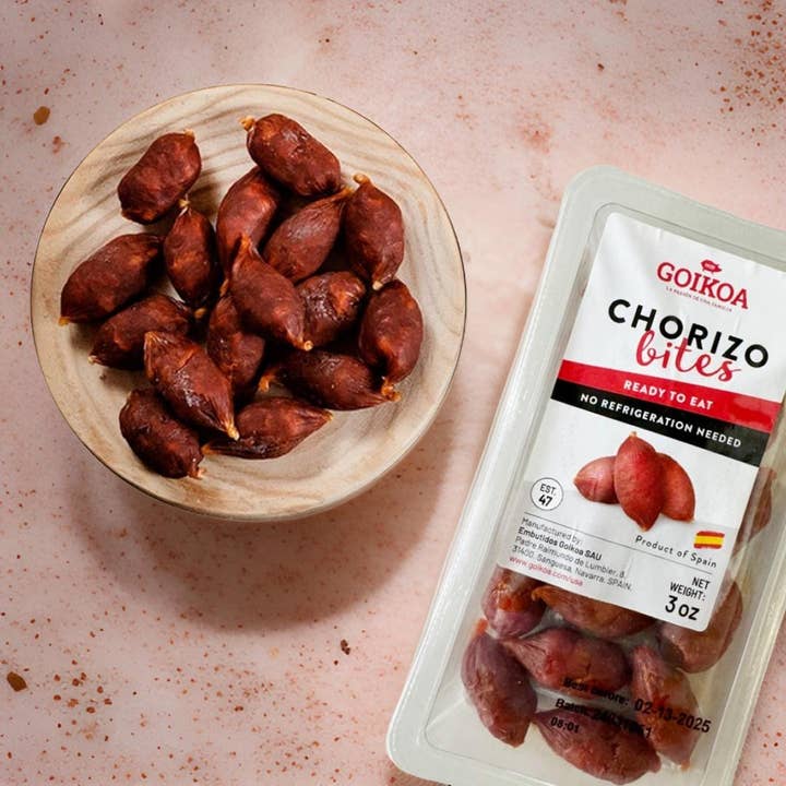 Mini Chorizo Bites by Goikoa for wholesale by Ibérico Taste