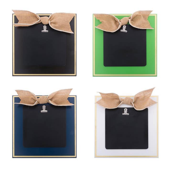Mainstreet Collection - Wholesale Picture Frame - Bow Clipboard Frames3