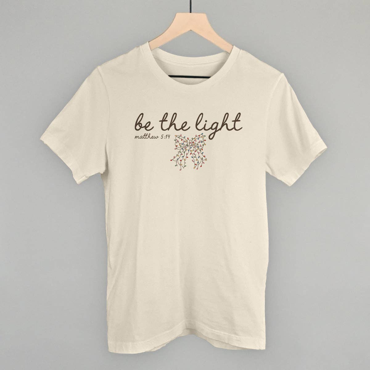 Ivy + Cloth - Wholesale Screen Printed T-Shirt - Women's - Be The Light Bow0