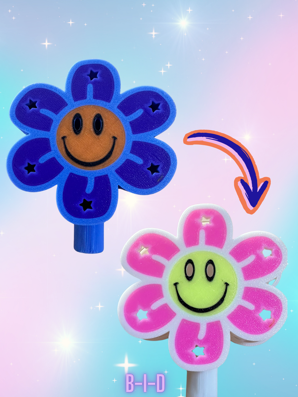 BID Designs - Wholesale Bath Bomb/Fizz - Flower Bath Bomb Wand Color Change10