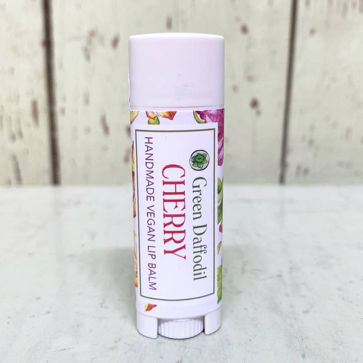 Cherry Lip Balm - Fruity Fun Vegan for wholesale by Green Daffodil Bath & Body