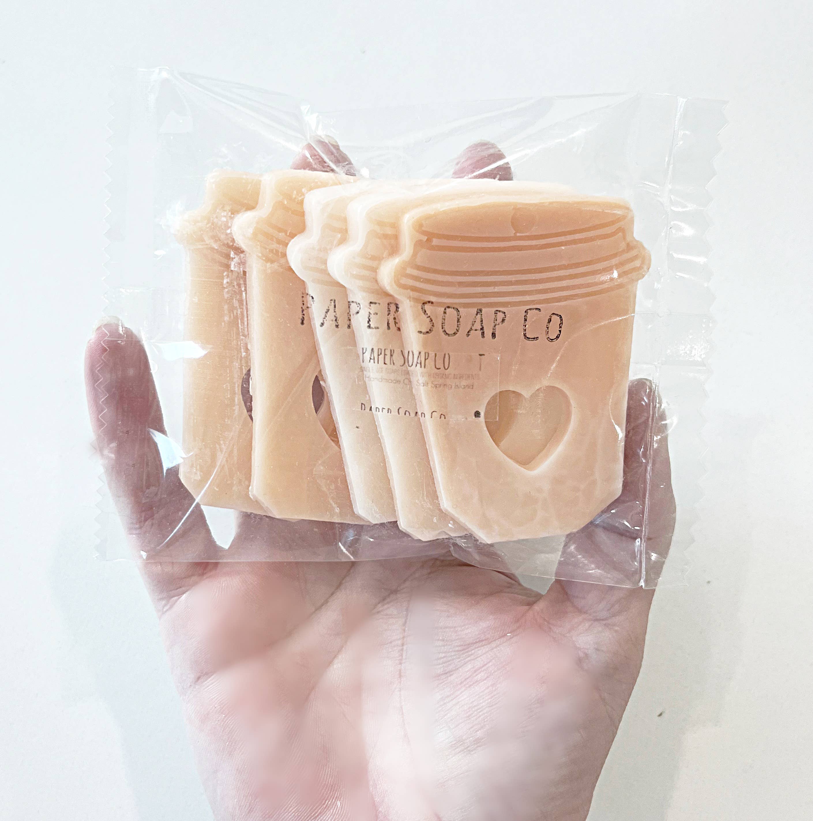 Paper Soap Co - Wholesale Bar Soap - Coffee - Mini Soap pack 0