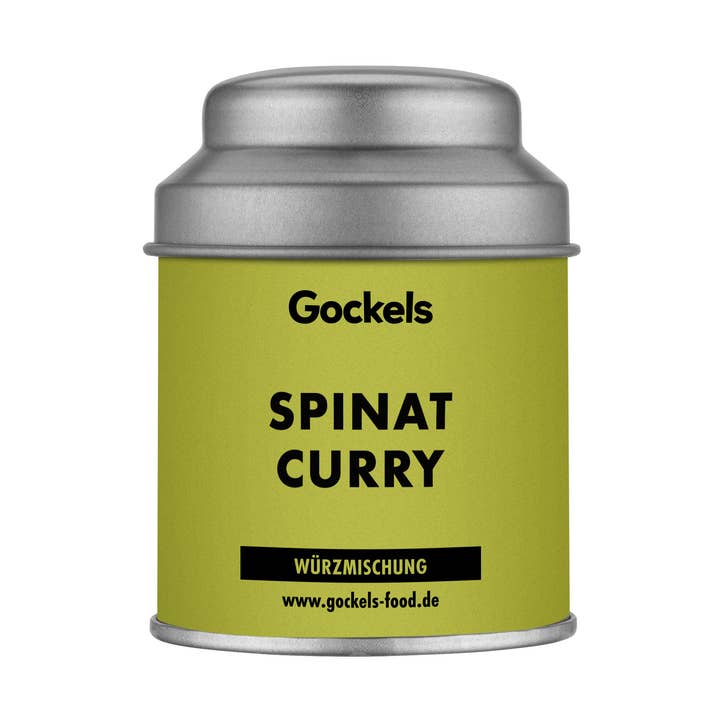 Curry aux épinards pour la vente par Gockels Genussmanufaktur