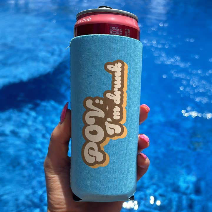 Synspunkt: Jeg er fuld - Funny Drink Koozie for engroshandel hos Papersalt