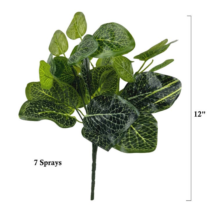 Angel Isabella - Wholesale Artificial Plant - 12"-Artificial Greenery Plants Stems x 7sprays
