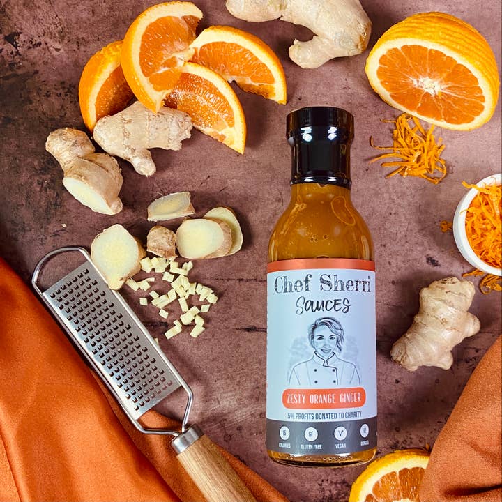 Zesty Orange Ginger for wholesale by Chef Sherri Sauces