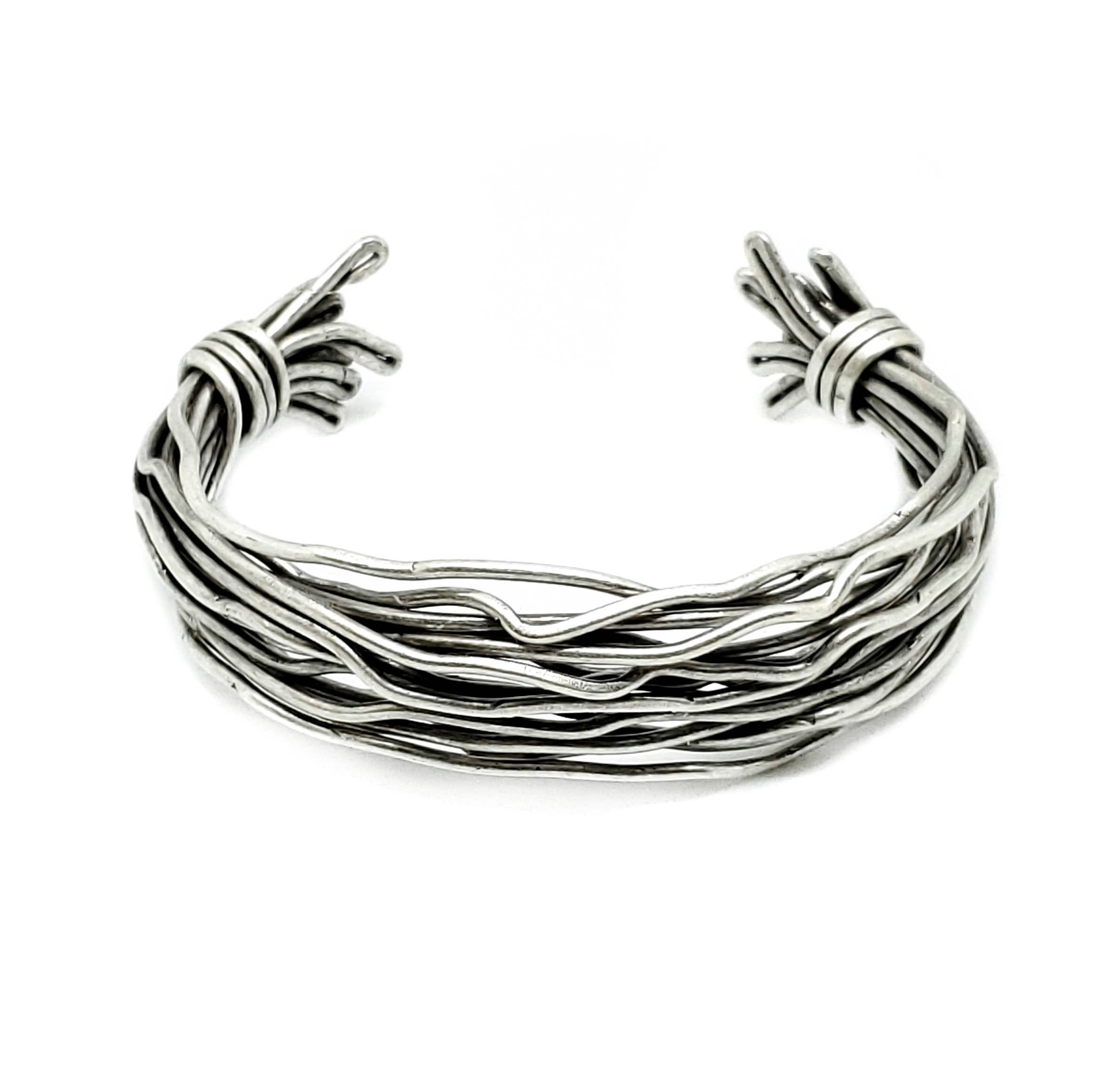 Chanour - Wholesale Cuff Bracelet - Handmade Wire Bangle - CHB022
