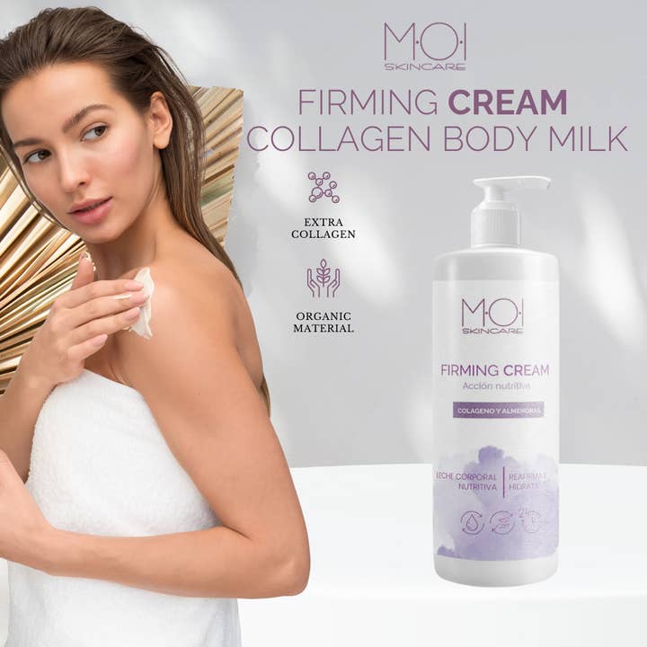 sesioMWorld - M·O·I Professional - Wholesale Body Balm/Butter - Body milk Collagen and sweet almond Reaffirming body m3