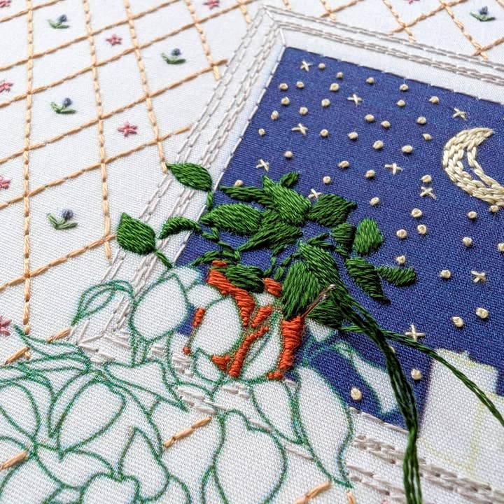 cozyblue handmade - Wholesale Embroidery/Cross Stitch Supplies - sweet dreams embroidery kit4