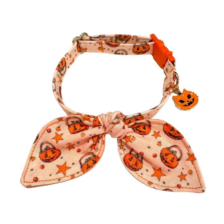 Gravata Bow Bunny Ear Halloween - Jaco de Halloween com lanternas por atacado de Whiskers Crafts