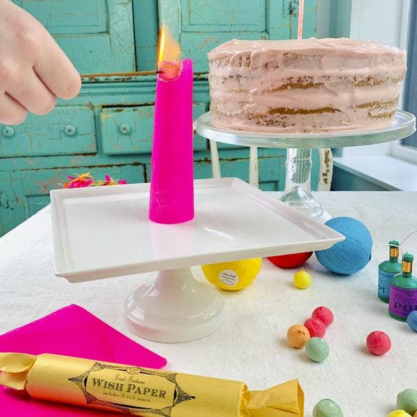 TOPS Malibu - Wholesale Party Favor - Wish Paper - Gold & Silver - Tube of 10