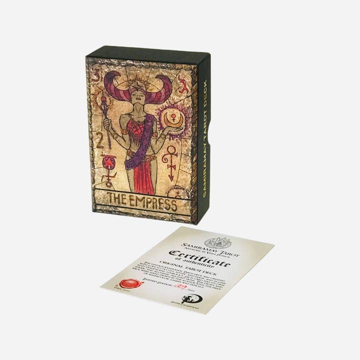 Baraja de Tarot Samiramay De Luxe Edición Limitada para venta al por mayor de Tarotlandia