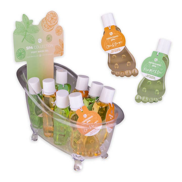 Accentra - Wholesale Foot Cream - Foot Care / Wash Gel SPA COLLECTION in Bottle