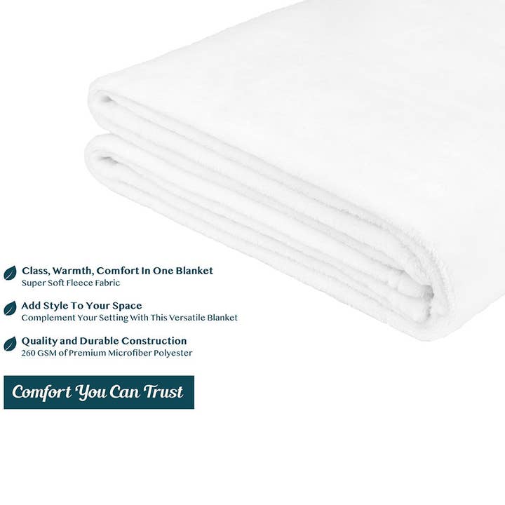 Pavilia - Wholesale Throw blanket - Classic Fleece Throw Blanket100