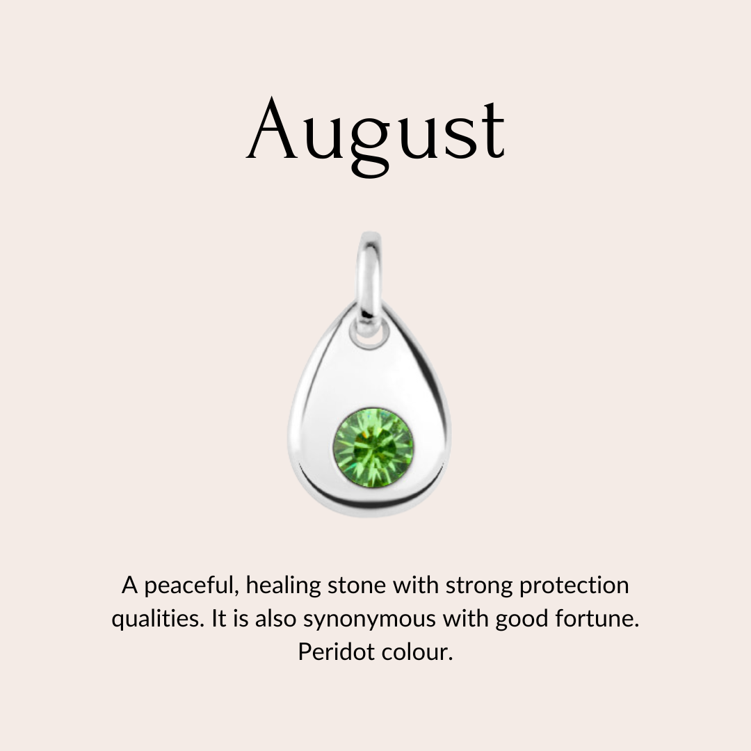 Skylos Collective - Wholesale Pet Collar Charm - Cat/Dog - Sterling silver birthstone collar charm10