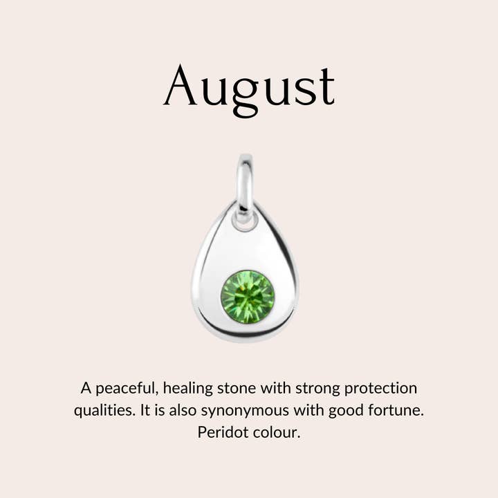 Skylos Collective - Wholesale Pet Collar Charm - Cat/Dog - Sterling silver birthstone collar charm10