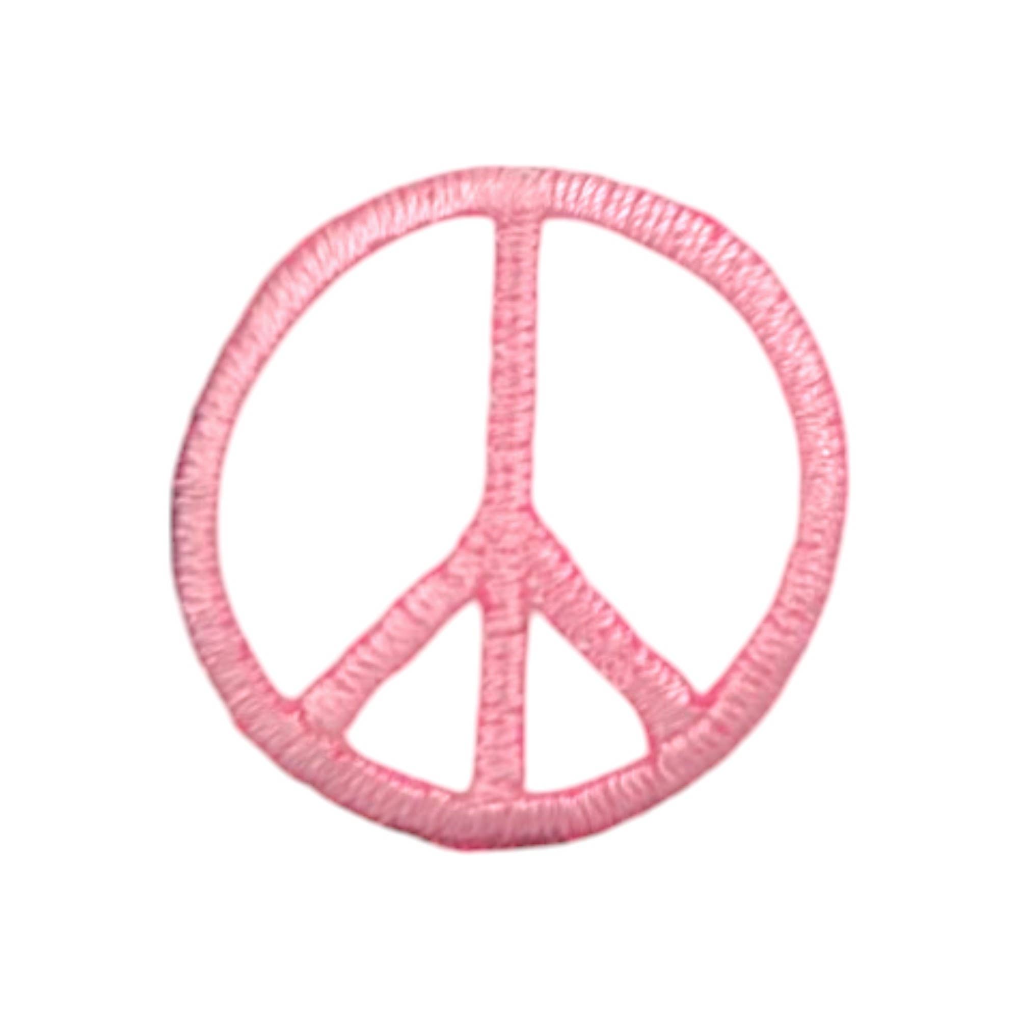 Wholesale Applique – wholesale Patch – 1" Peace Sign, Embroidered, Iron on Patch12